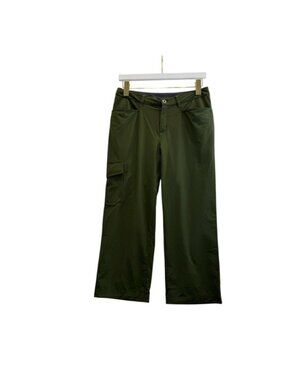 Patagonia Rock Craft Capri Pants Olive Green Climbing Hiking Women’s Size 6